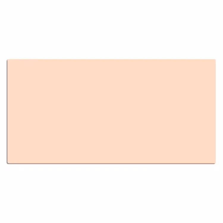 Pale - Peach - Nude Muismat XXL klein 681 -3d_leeg
