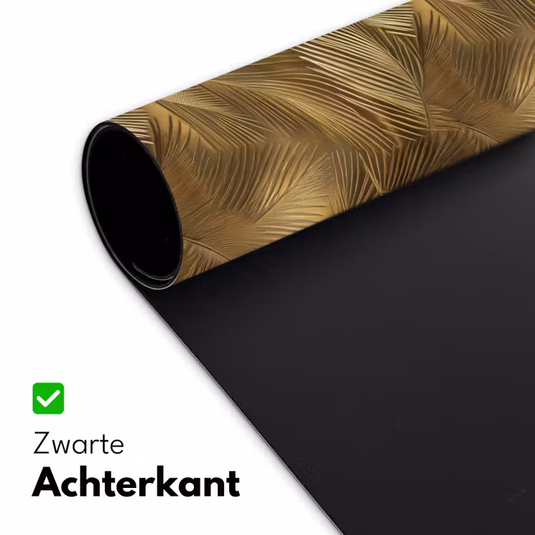 Palm - Waaier - Goud Muismat XXL klein 681 -sfeer2