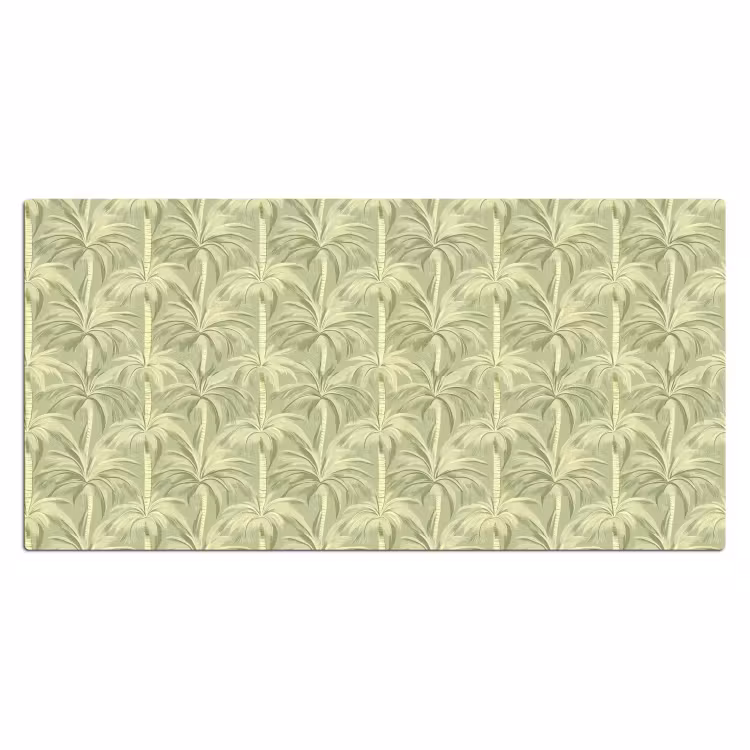 Palmwoud - Tropisch - Groen Muismat XXL klein 681 -3d_leeg