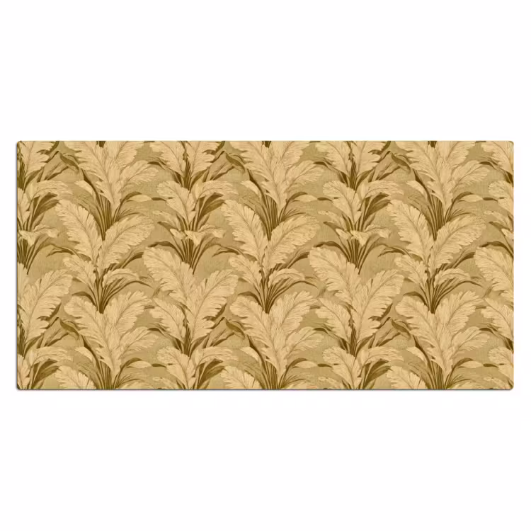 Palmbladeren - Klassiek - Groen Muismat XXL klein 681 -3d_leeg