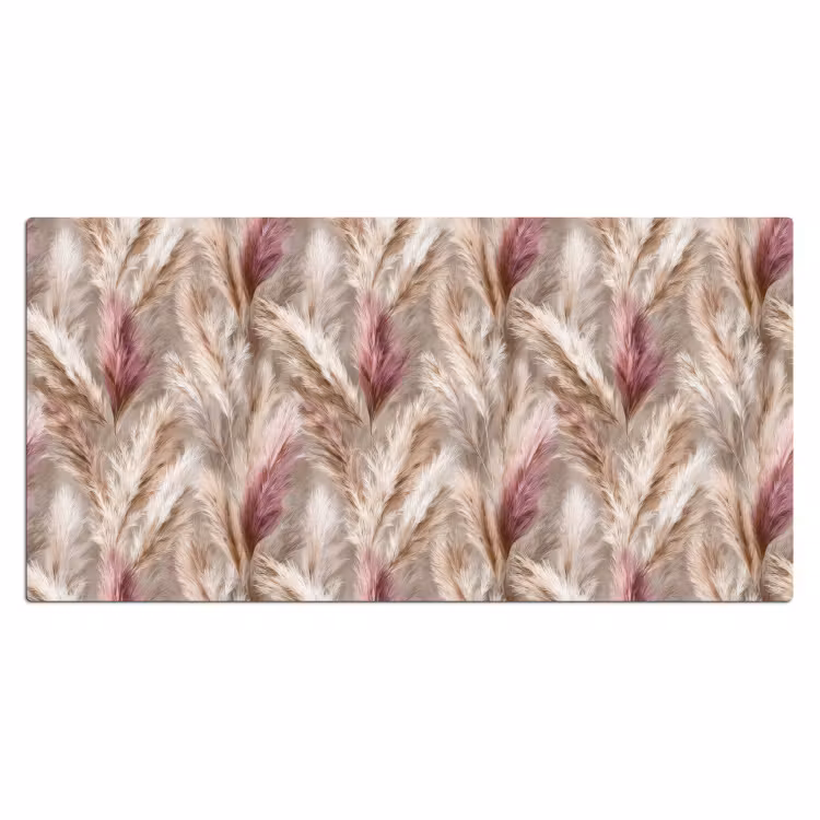 Pampasgras - Pluizig - Kleurrijk Muismat XXL klein 681 -3d_leeg