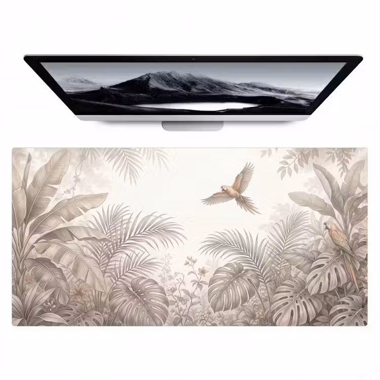 Papagaai - Jungle - Tropisch Muismat XXL klein -zzz3d