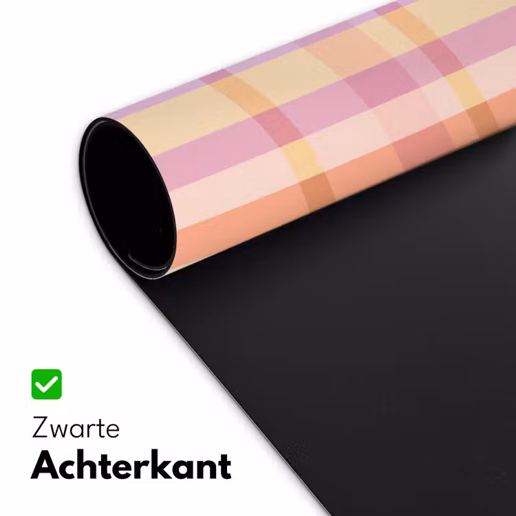 Pastel - uitpatroon - Geometrisch Muismat XXL klein 681 -sfeer2