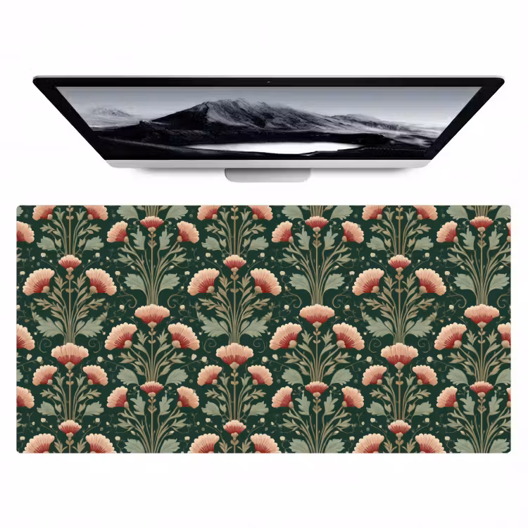 Patroon - Botanisch - Kleurrijk Muismat XXL klein 681 -zzz3d