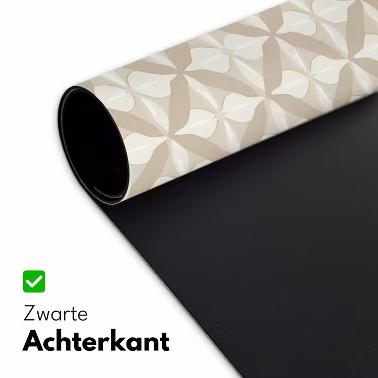 Patroon - Klassiek - Beige Muismat XXL klein 681 -sfeer2