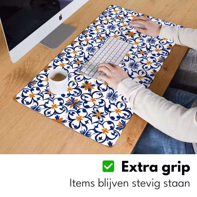 Patroon - Modern - Kleurrijk Muismat XXL klein 681 -sfeer3