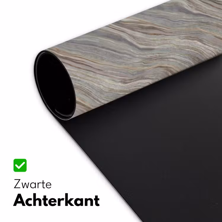 Patroon - Sereen - Paars - Groen Muismat XXL klein 681 -sfeer2