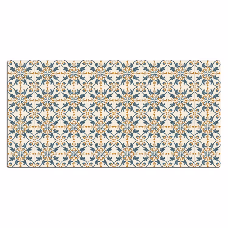 Patroon - Klassiek - Kleurrijk Muismat XXL klein 681 -3d_leeg