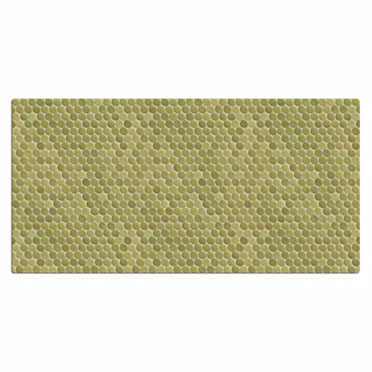 Penny - Mozaïek - Olijfgroen Muismat XXL klein 681 -3d_leeg