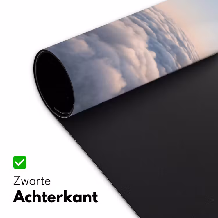 Desk Mat - Pink Animal - Clouds - Roze dier - Wolken Muismat XXL klein