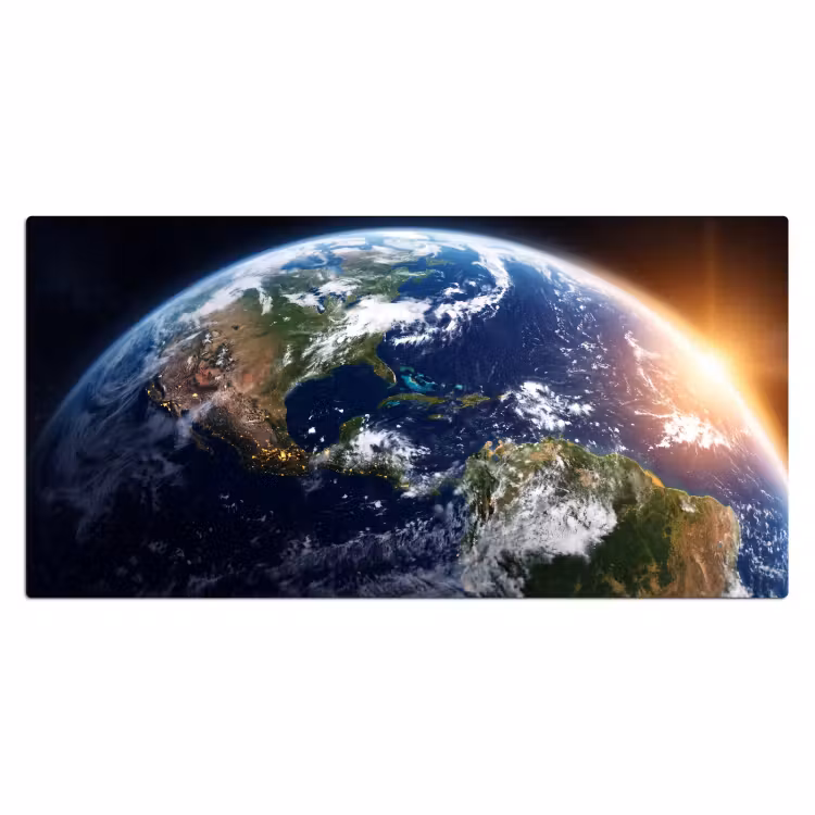 Desk Mat - Planet - Space - Cosmos - Planeet - Ruimte - Kosmos Muismat XXL klein