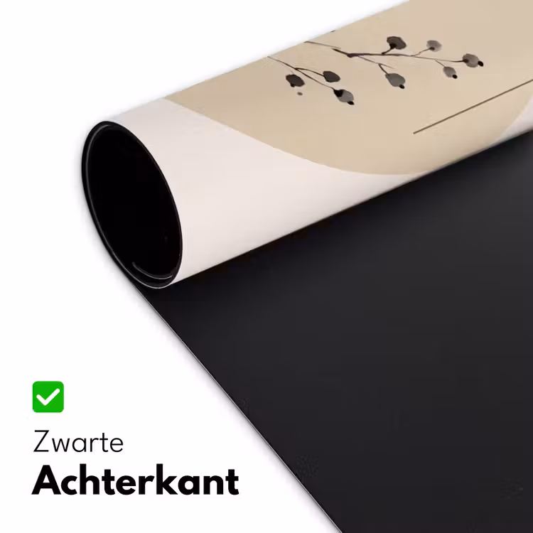 Desk Mat - Plant - Abstract - Beige - Plant - Abstract - Beige Muismat XXL klein