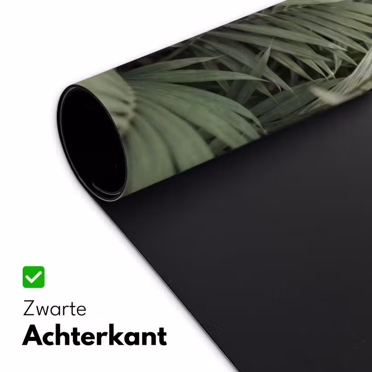 Plant - Palmbladeren - Natuur - Groen Muismat XXL klein -sfeer2