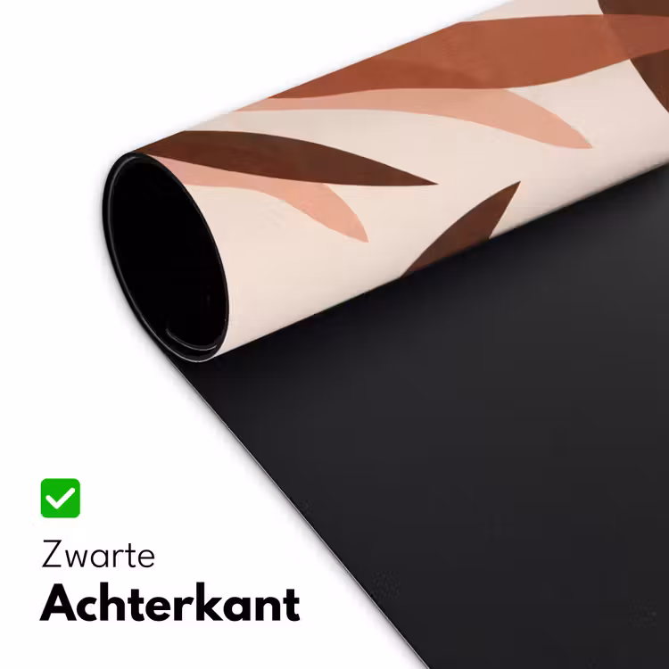 Planten - Abstract - Natuur - Bruin Muismat XXL klein -sfeer2