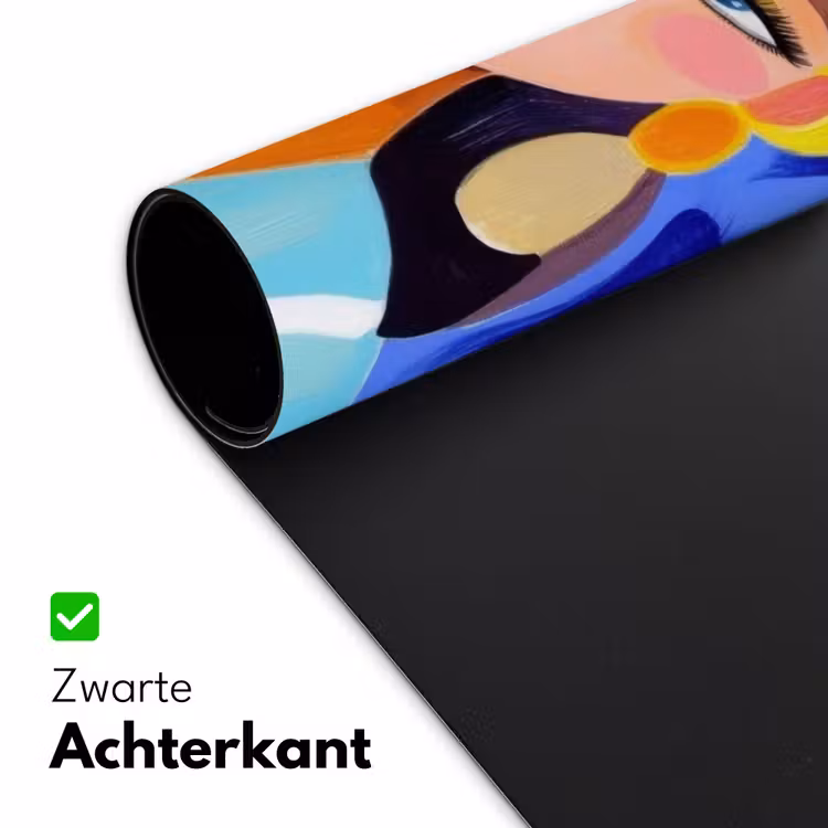 Portret - Vrouw - Modern Muismat XXL klein -sfeer2