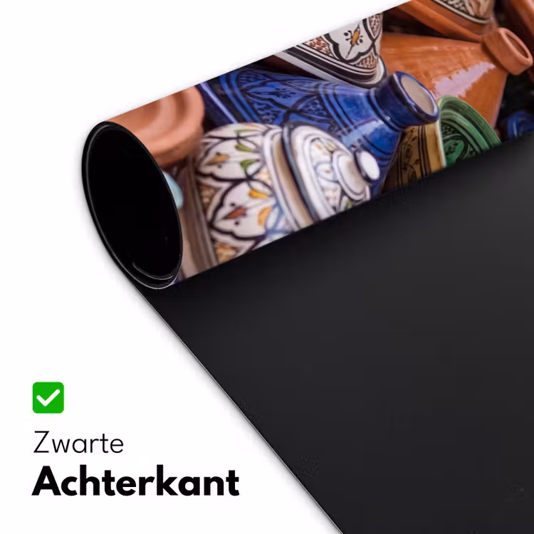 Desk Mat - Pottery - Colorful - Pattern - Aardewerk - Kleurrijk - Patroon Muismat XXL klein