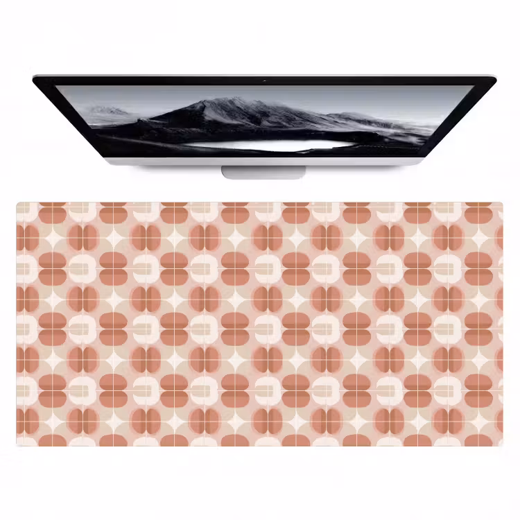 Retro - Klassiek - Roze Muismat XXL klein 681 -zzz3d