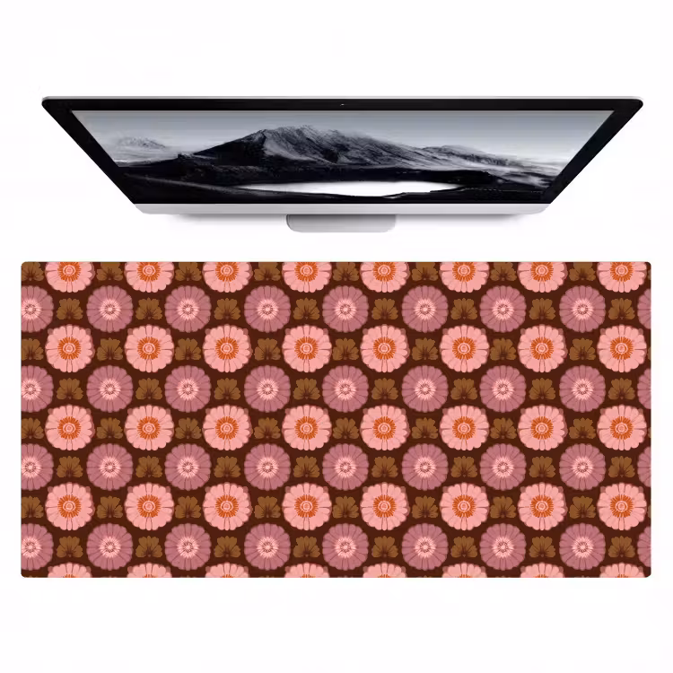 Retro - Madelief - Roze Muismat XXL klein 681 -zzz3d