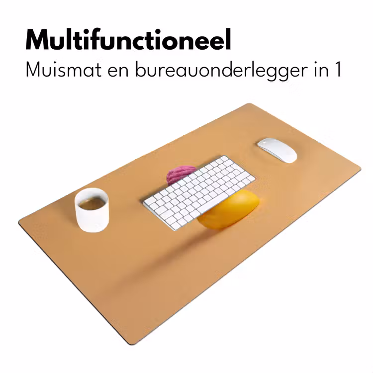 Badeend - Handdoek - Kleurrijk Muismat XXL klein -sfeer4