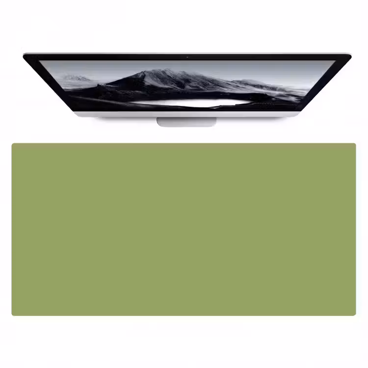 Sage - Green - Groen Muismat XXL klein 681 -zzz3d