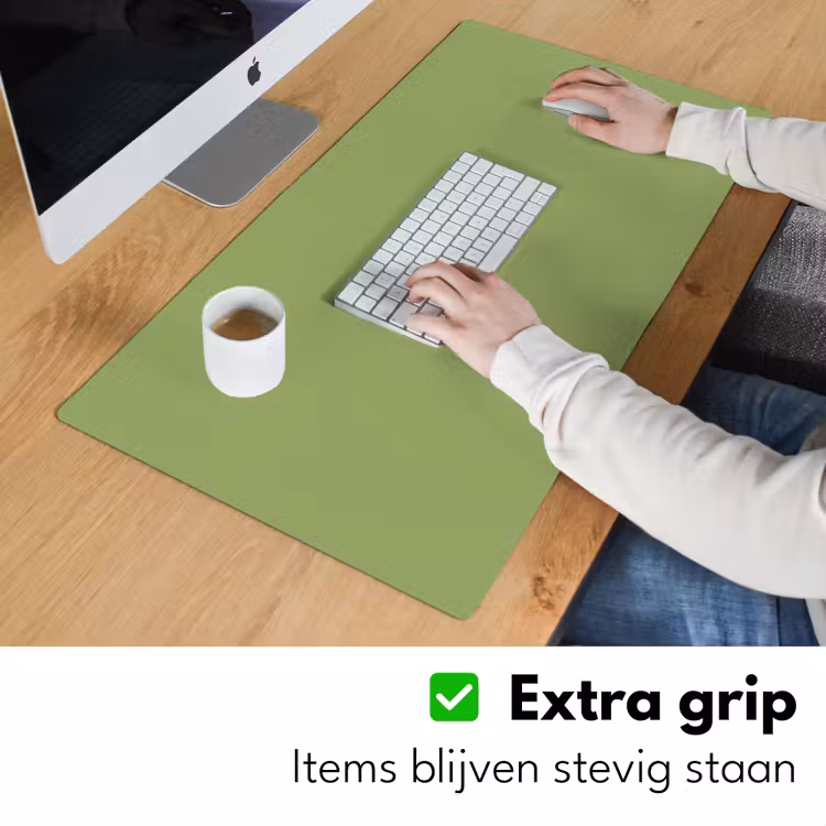 Sage - Green - Groen Muismat XXL klein 681 -sfeer3