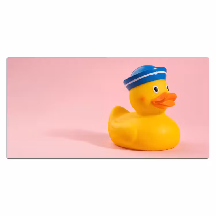 Matroos - Eend - Roze Muismat XXL klein -3d_leeg