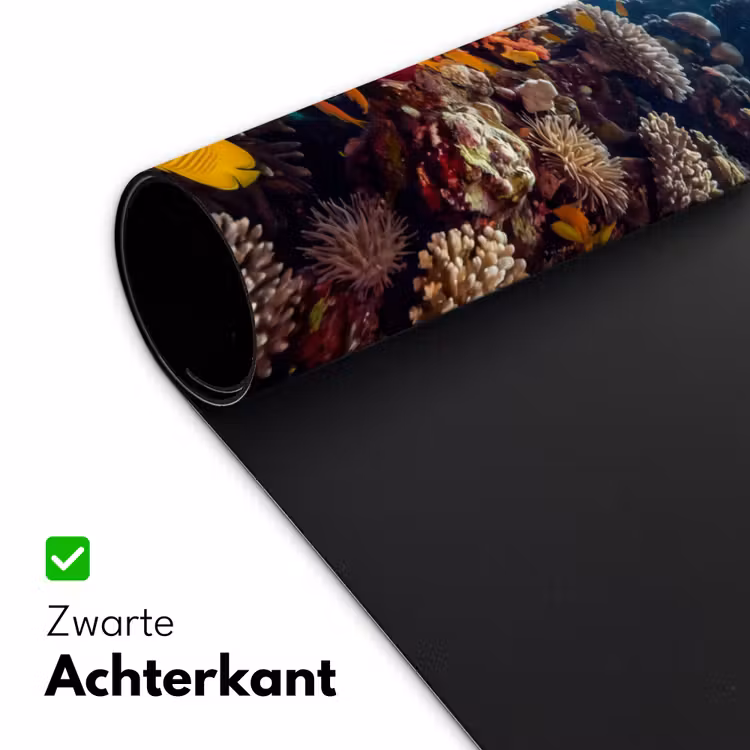 Zee - Koraalrif - Natuur - Levendig - Blauw Muismat XXL klein -sfeer2
