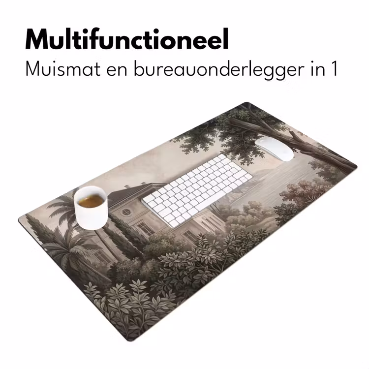 Zee - Villa - Beige Muismat XXL klein -sfeer4
