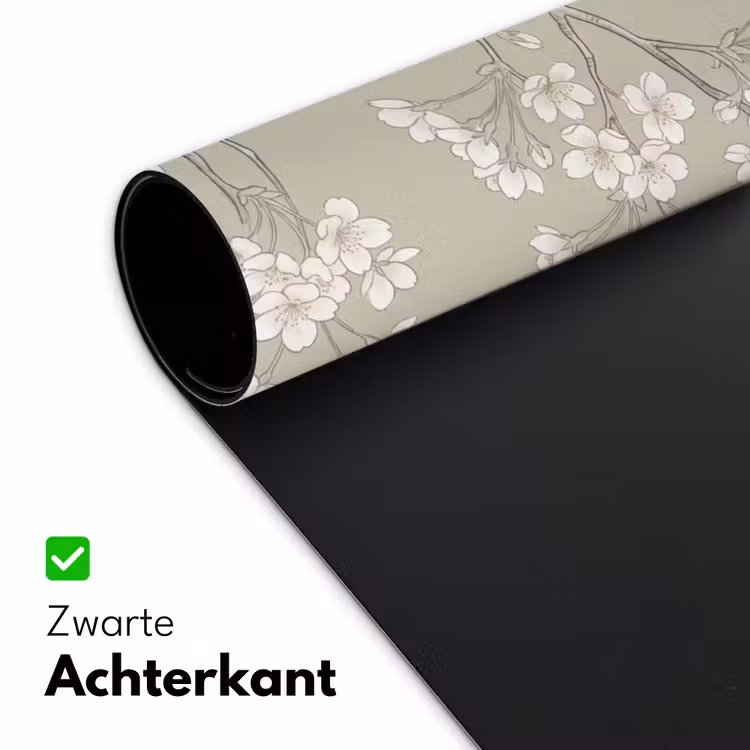 Sereen - Bloesem - Wit Muismat XXL klein -sfeer2