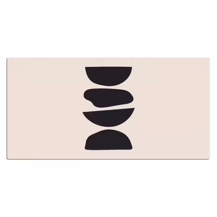 Desk Mat - Shapes - Abstract - Modern - Vormen - Abstract - Modern Muismat XXL klein