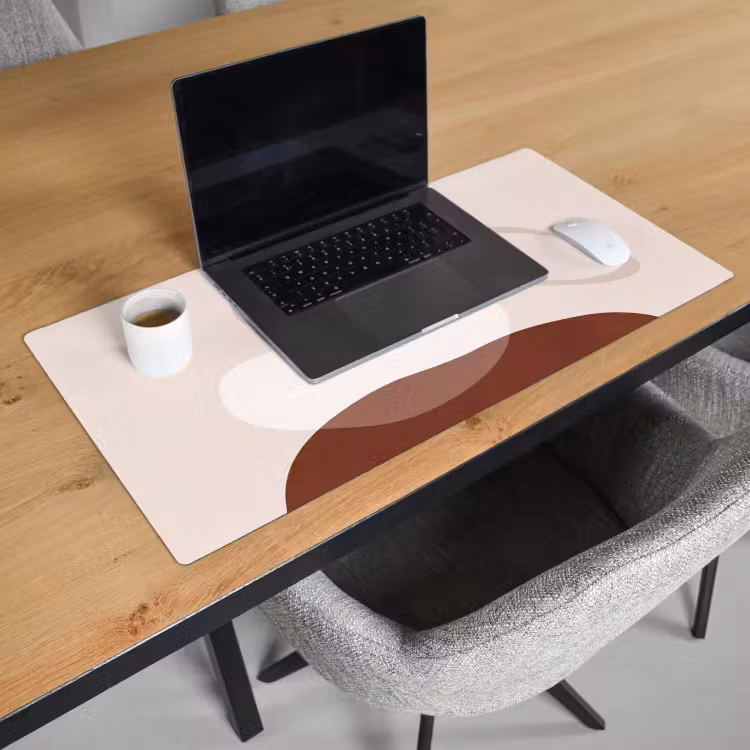 Desk Mat - Shapes - Organic - Art - Vormen - Organisch - Kunst Muismat XXL klein