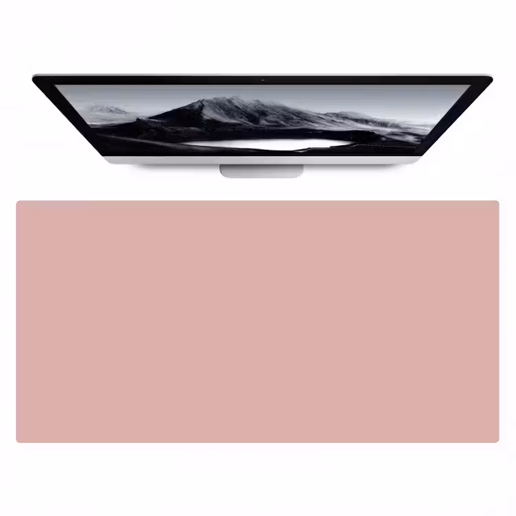 Soft - Blush - Roze Muismat XXL klein 681 -zzz3d