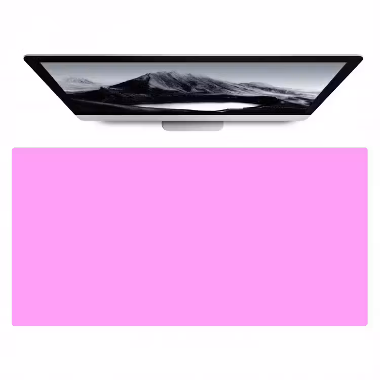 Soft - Lavender - Roze Muismat XXL klein 681 -zzz3d