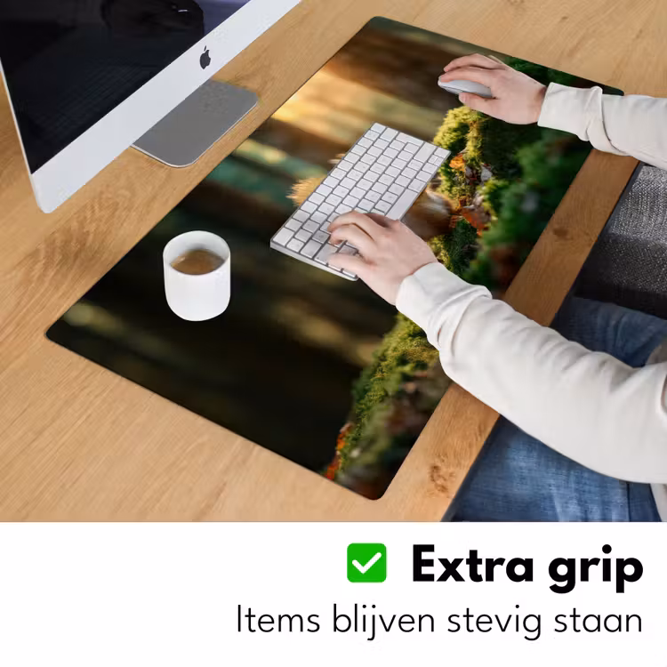 Eekhoorn - Nootje - Gras Muismat XXL klein -sfeer3