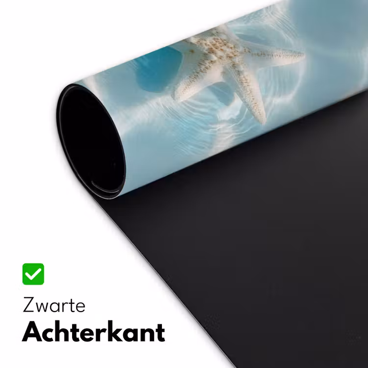 Zeesterren - Golvend water - Rustgevend Muismat XXL klein -sfeer2