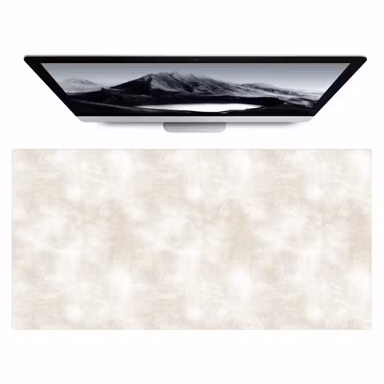 Subtiel - Structuur - Beige Muismat XXL klein 681 -zzz3d
