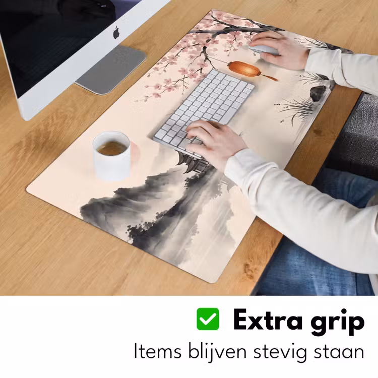 Zon - Japans - Traditioneel Muismat XXL klein -sfeer3