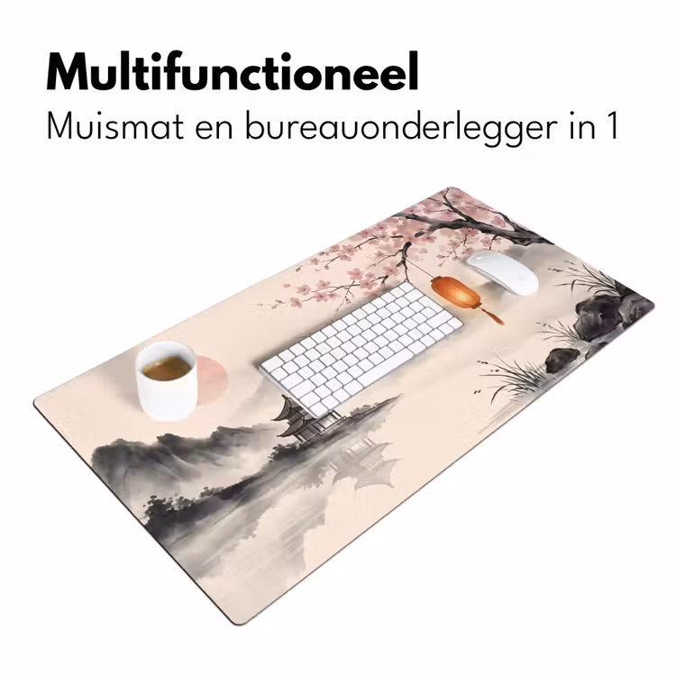Zon - Japans - Traditioneel Muismat XXL klein -sfeer4