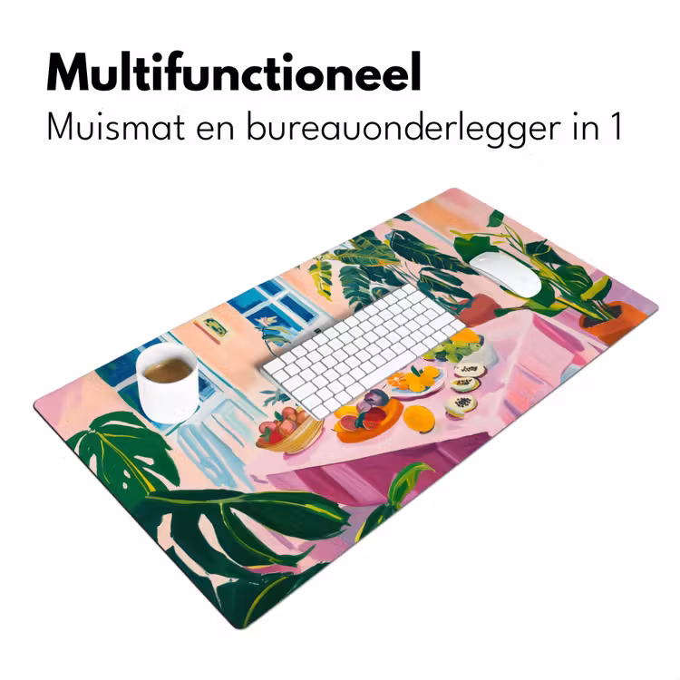 Tafel - Wijn - Fruit Muismat XXL klein -sfeer4