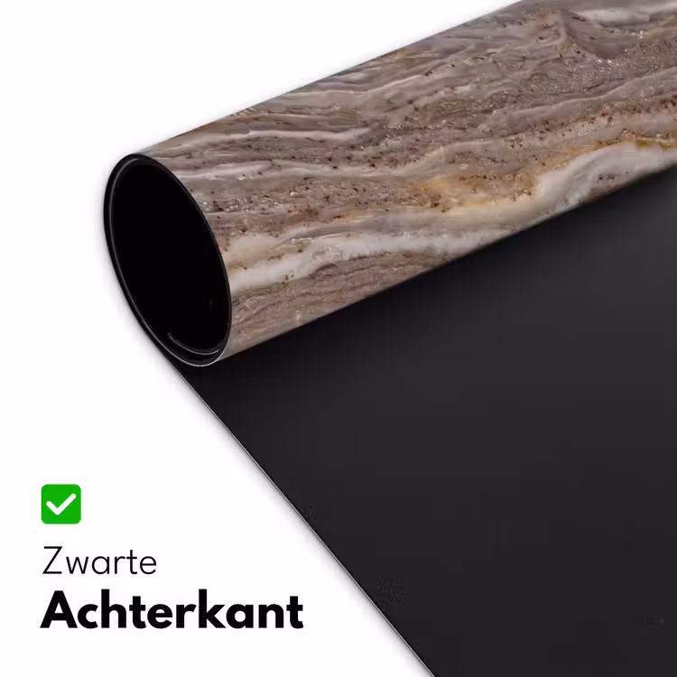 Textuur - Steen - Abstract - Beige Muismat XXL klein -sfeer2