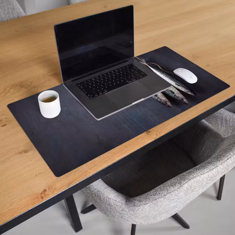 Desk Mat - Three Fish - Rope - Drie vissen - Touw Muismat XXL klein