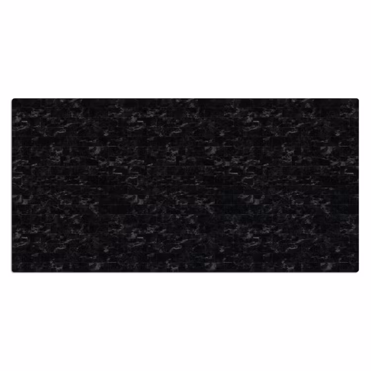 Tegels - Patroon - Marmer - Zwart Muismat XXL klein 681 -3d_leeg