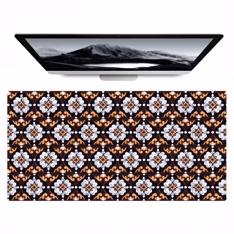 traditioneel - Element - Kleurrijk Muismat XXL klein 681 -zzz3d