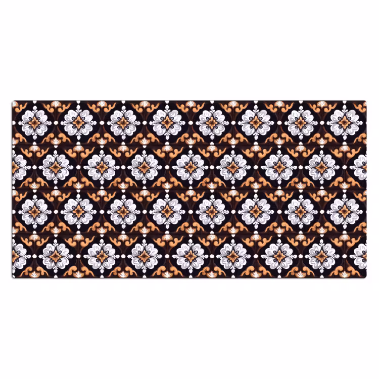 traditioneel - Element - Kleurrijk Muismat XXL klein 681 -3d_leeg