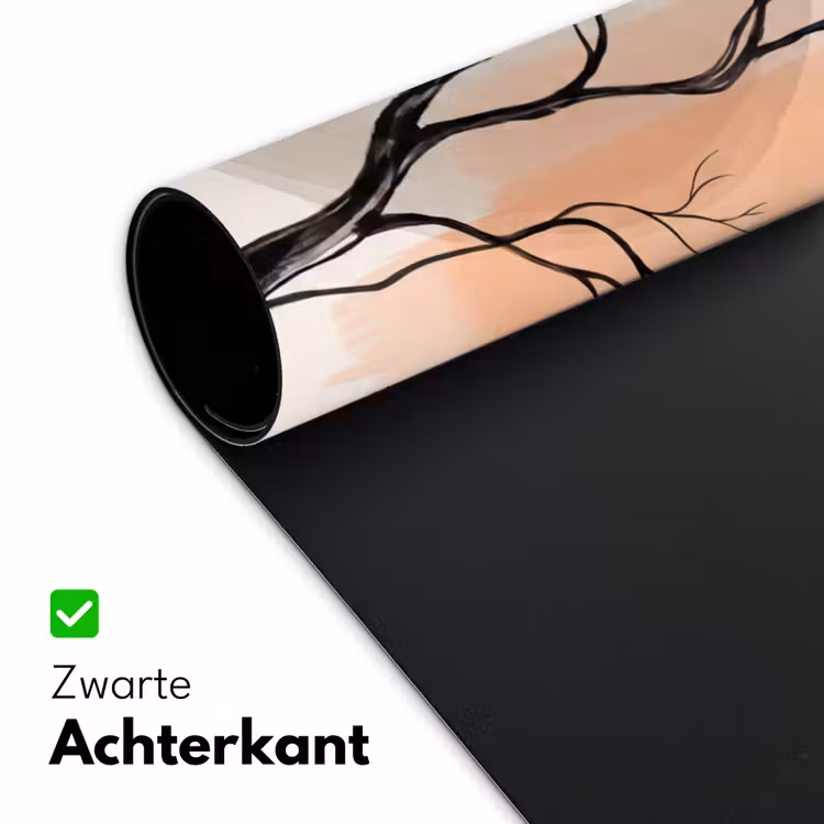 Desk Mat - Tree - Red - Abstract - Boom - Rood - Abstract Muismat XXL klein