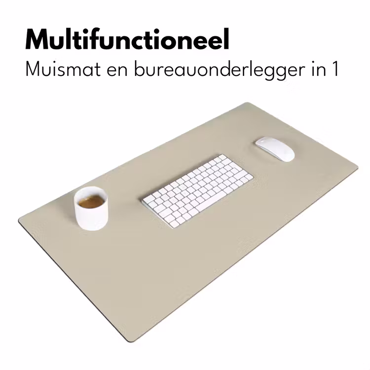 Urban - Pebble - Grijs Muismat XXL klein 681 -sfeer4