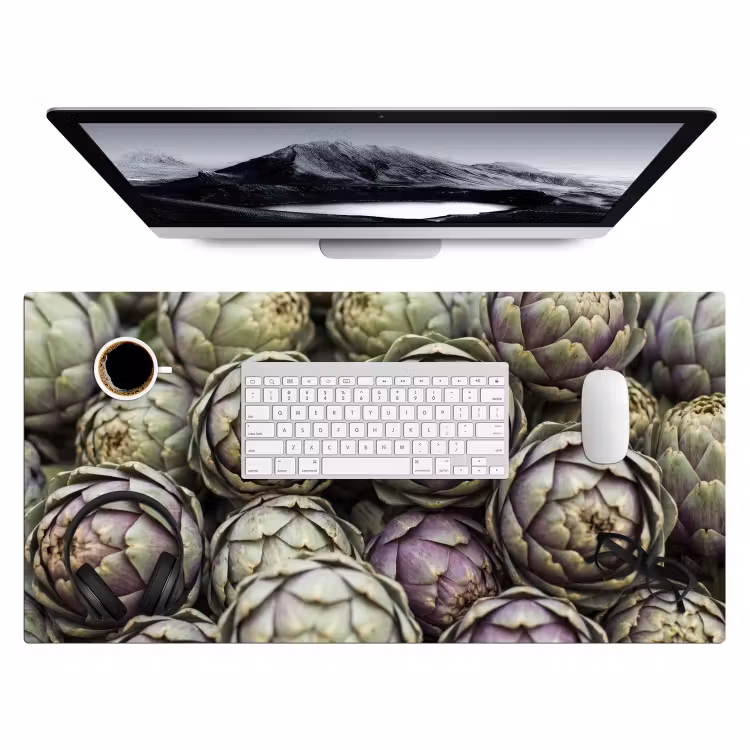 Desk Mat - Vegetables - Fresh - Food - Groenten - Vers - Eten Muismat XXL klein