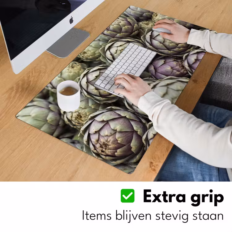 Desk Mat - Vegetables - Fresh - Food - Groenten - Vers - Eten Muismat XXL klein