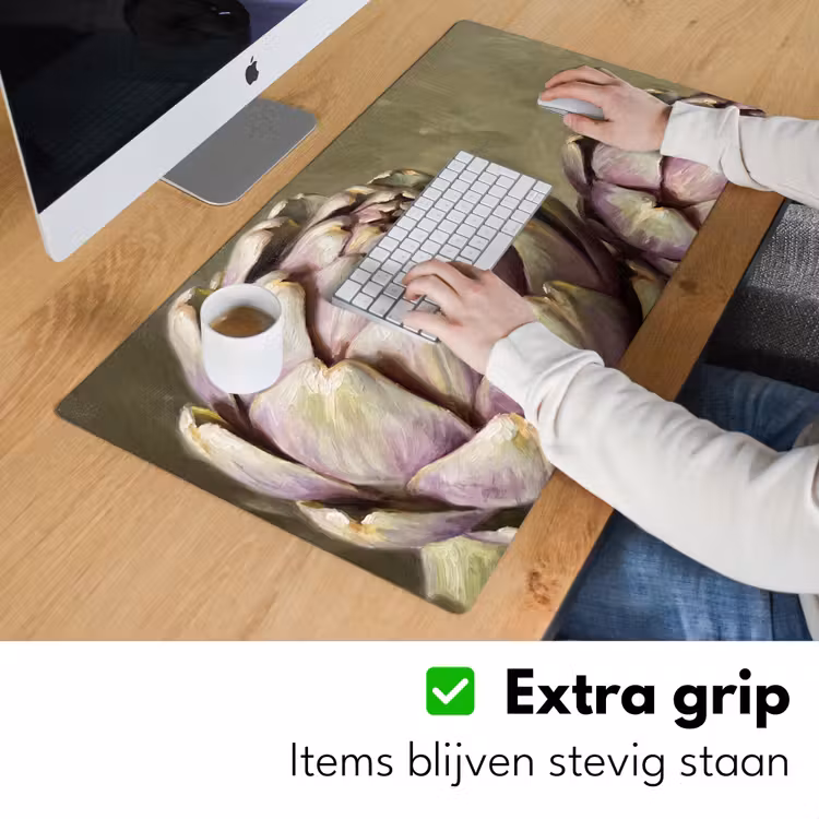 Desk Mat - Vegetables - Still Life - Painting - Groente - Stilleven - Schilderij Muismat XXL klein