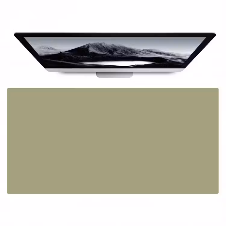 Vintage - Sage - Groen Muismat XXL klein 681 -zzz3d